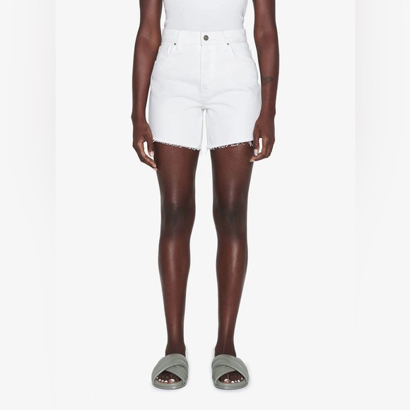 NWT Anine Bing Kit Short 28 White Denim Cutoffs - Picture 7 of 7